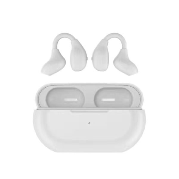 Auriculares Bluetooth inalámbricos para deportes de conducción ósea MY14pro amx, MY14pro amx Full White, MY14pro amx White Skin Color, MY14pro amx Black White