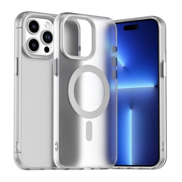 Funda híbrida de TPU para PC y Magsafe Candy