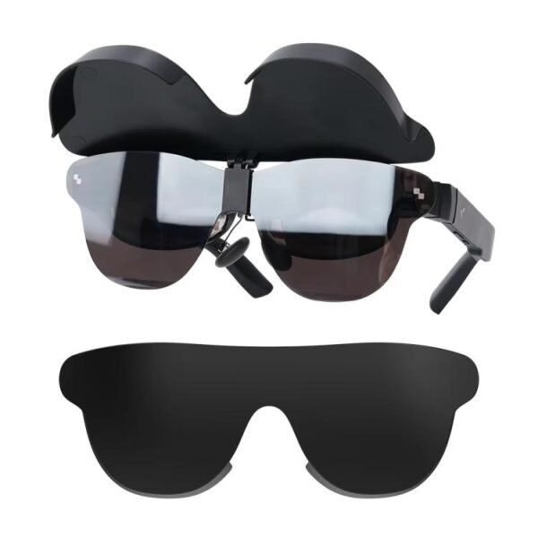 Protector de luz abatible para gafas de realidad aumentada ultraligeras RayNeo Air 3s/Air 3s Pro/Air 4/Air 4 Pro. Cubierta de privacidad.